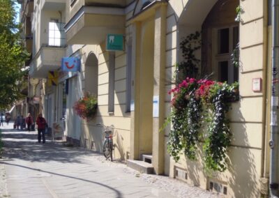 Zahnarztpraxis Boroujeni Berlin Lichterfelde Eingang